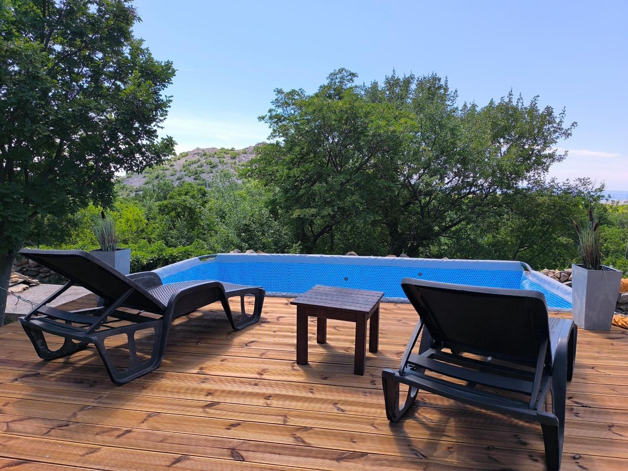 Holiday Home Lucija "" Private House With Pool "" Jablanac Exterior photo