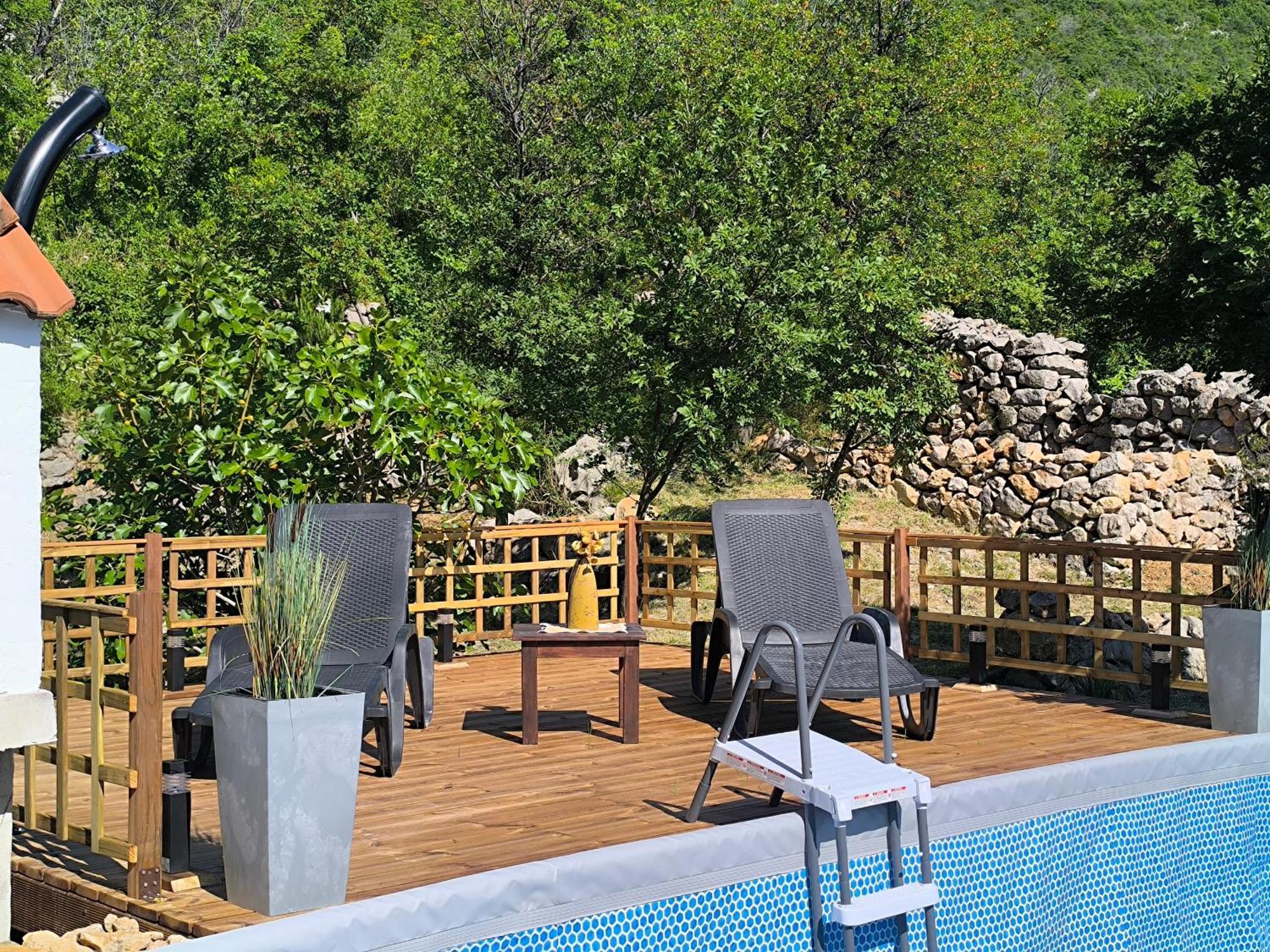 Holiday Home Lucija "" Private House With Pool "" Jablanac Exterior photo