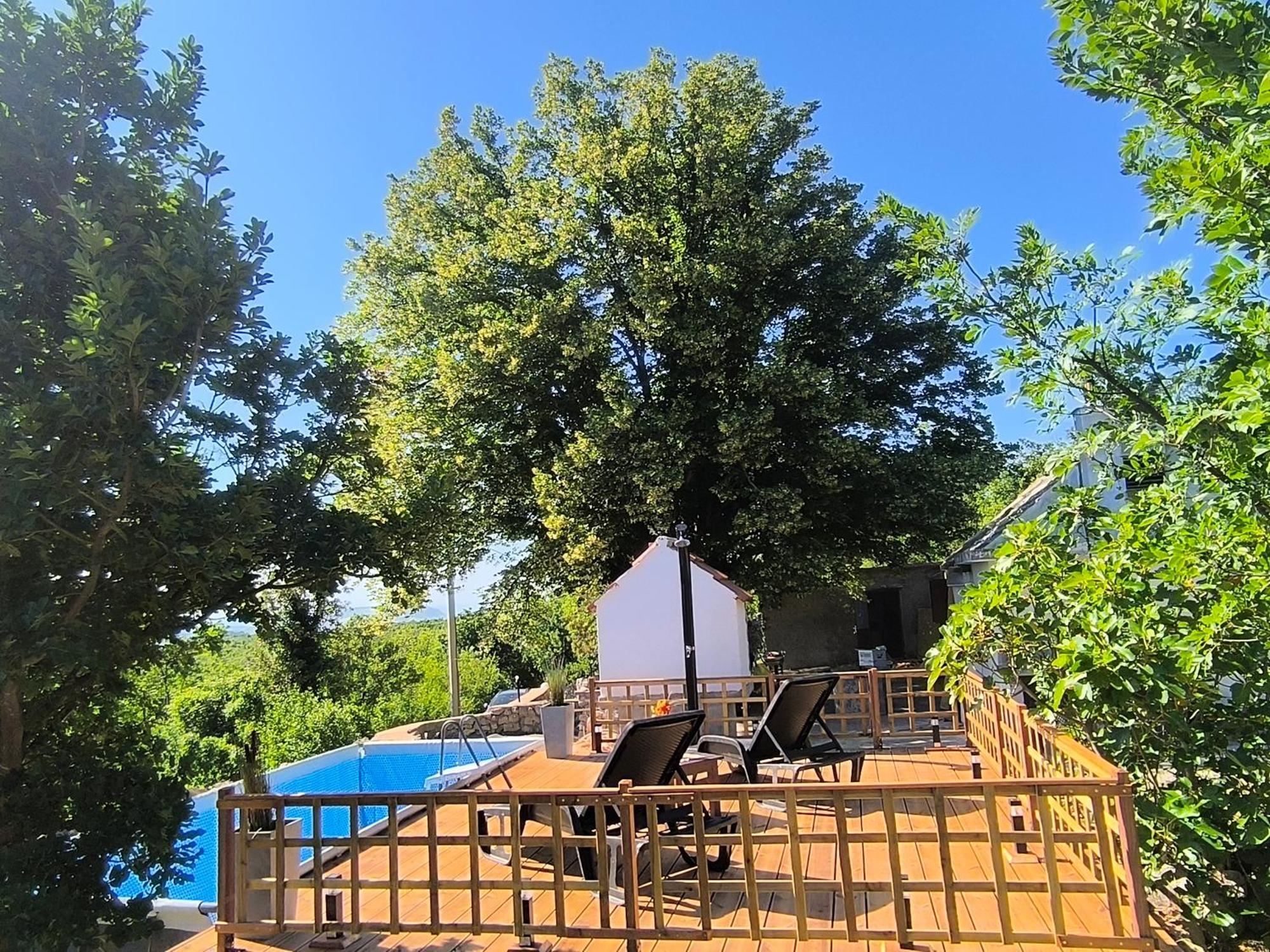 Holiday Home Lucija "" Private House With Pool "" Jablanac Exterior photo