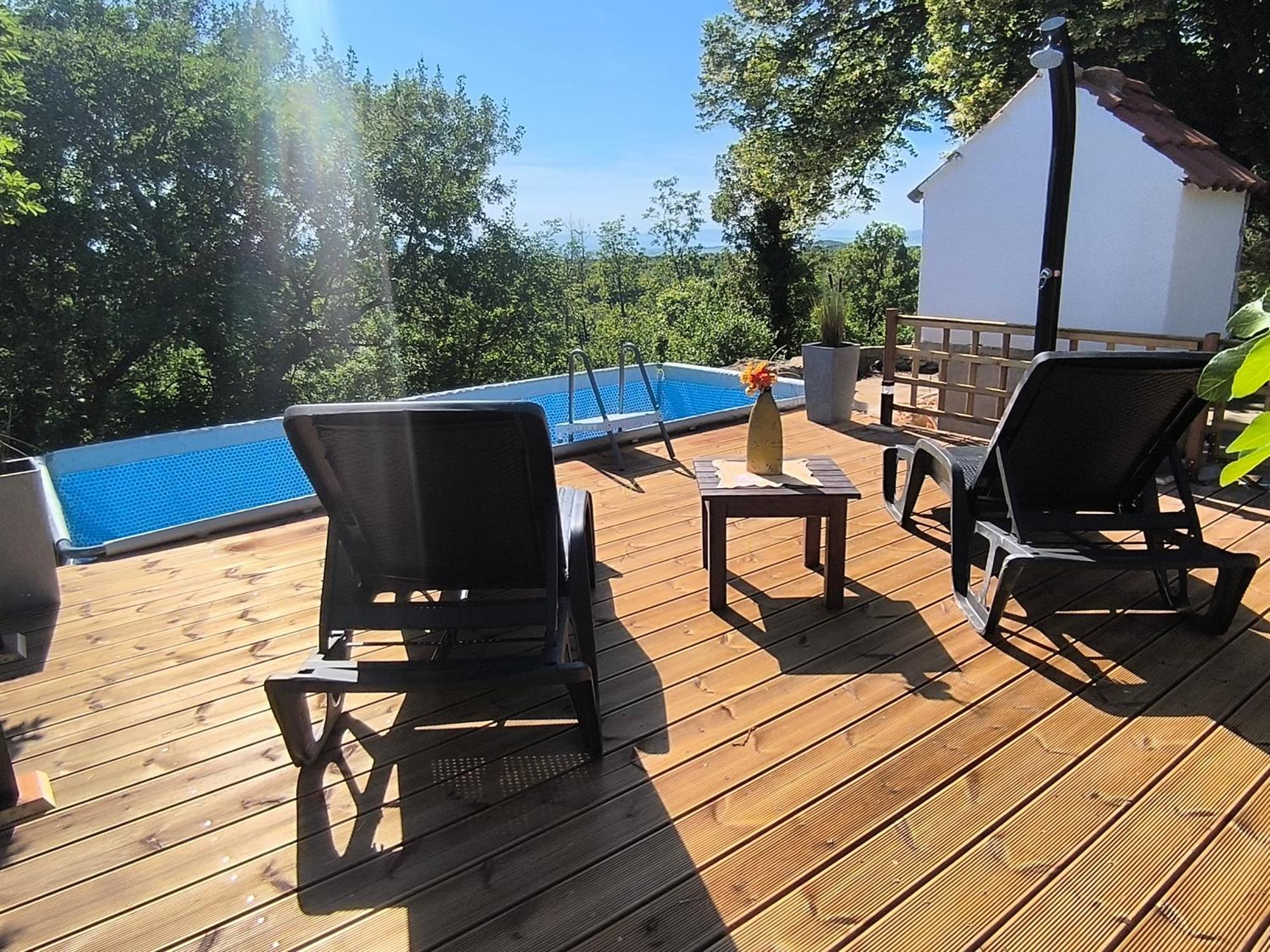 Holiday Home Lucija "" Private House With Pool "" Jablanac Exterior photo