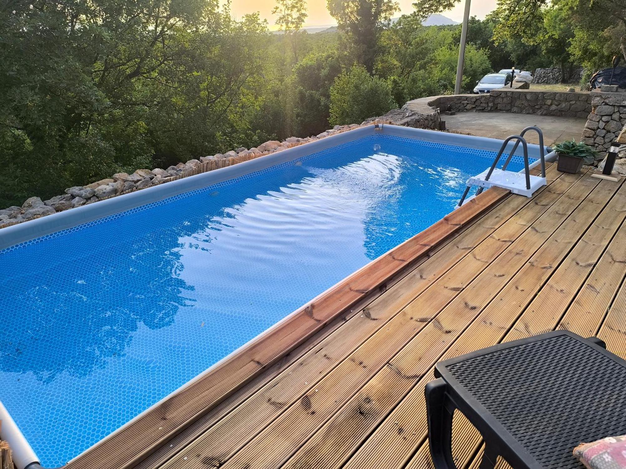 Holiday Home Lucija "" Private House With Pool "" Jablanac Exterior photo